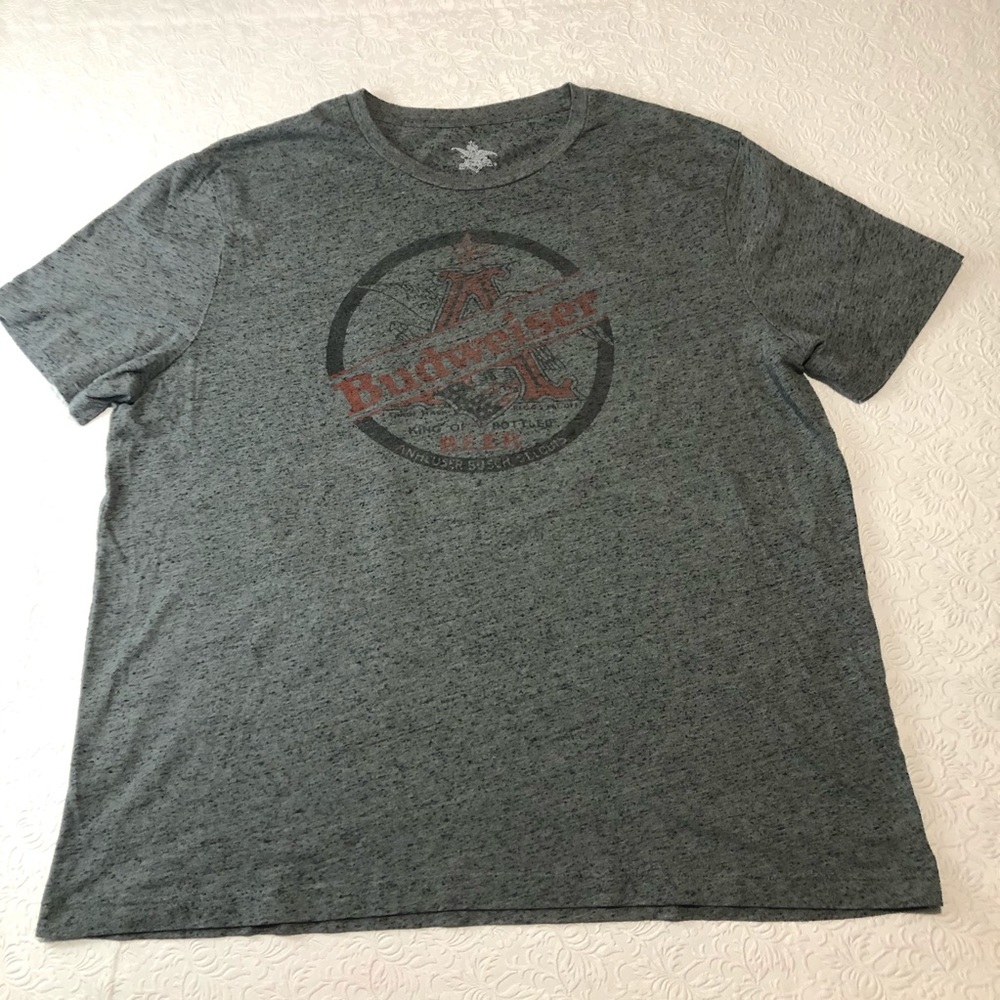 Budweiser King Of Beers "A" Logo Men's T Shirt 2XL